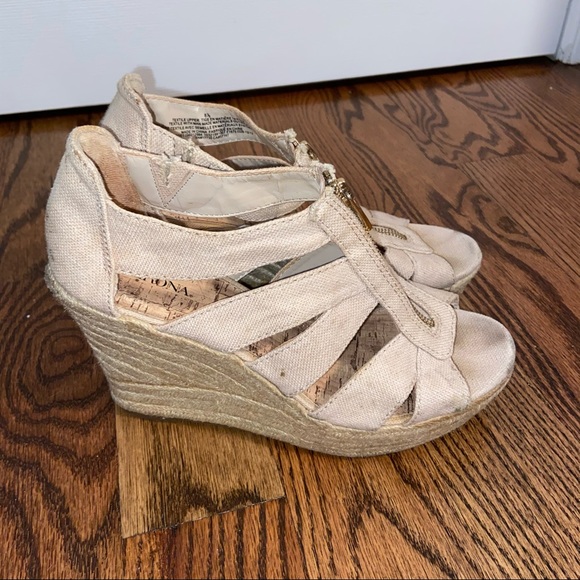 Nude summer wedges - Picture 5 of 8